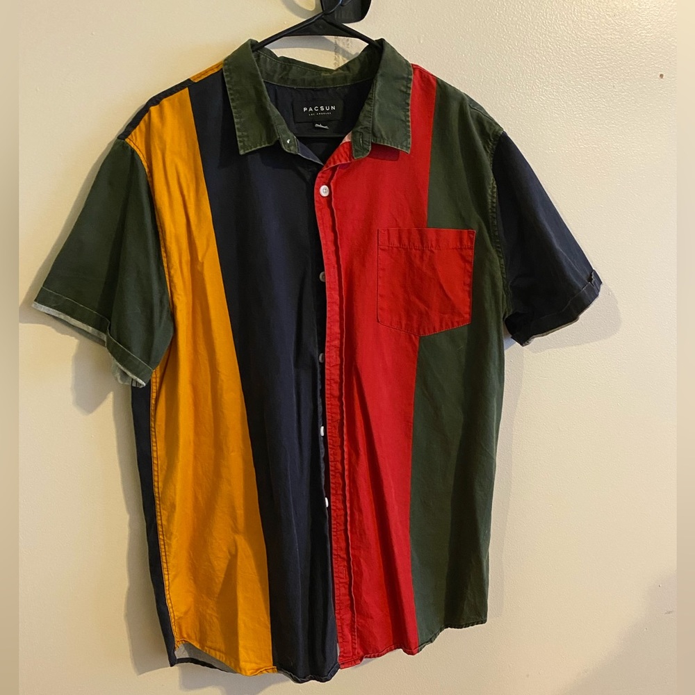 Pacsun Short Sleeve Button Up